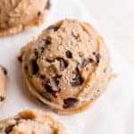 Edible chocolate chip cookie dough.