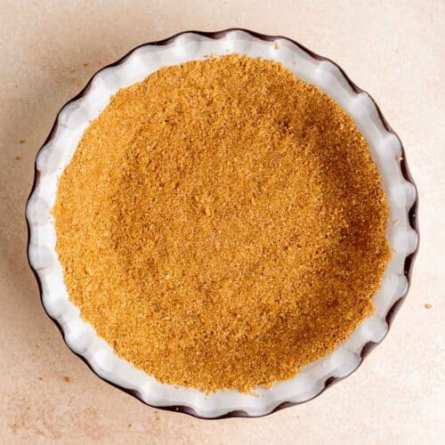 3Ingredient Graham Cracker Pie Crust Recipe Broken Oven Baking