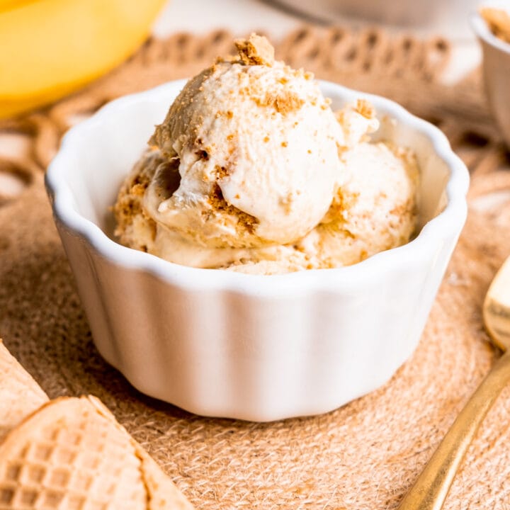 Banana Cream Pie Ice Cream Broken Oven Baking