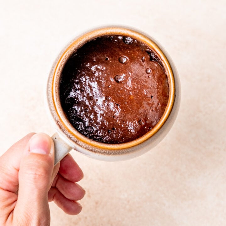 Fudgy Mug Brownie Broken Oven Baking