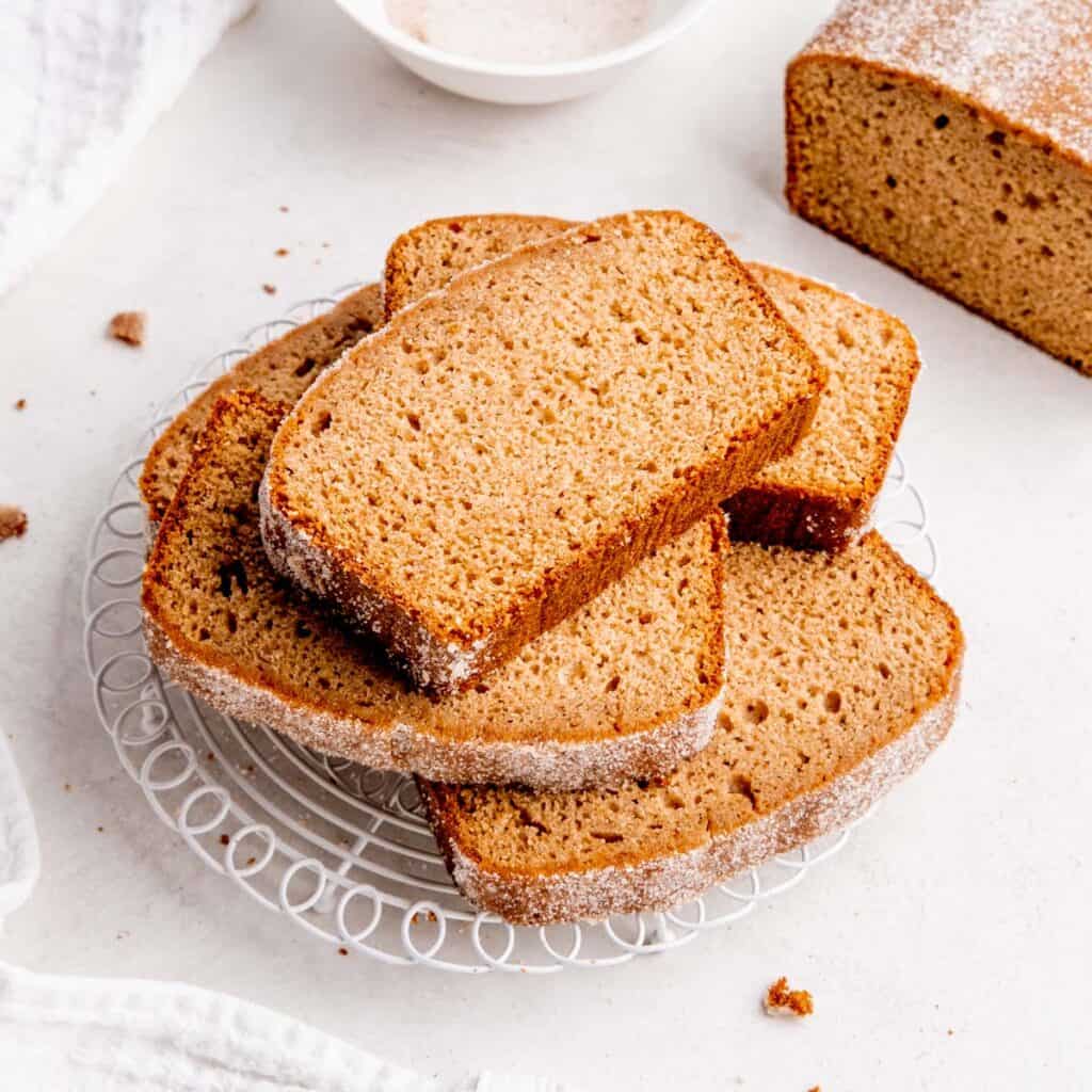 Apple Cider Donut Loaf Cake Broken Oven Baking
