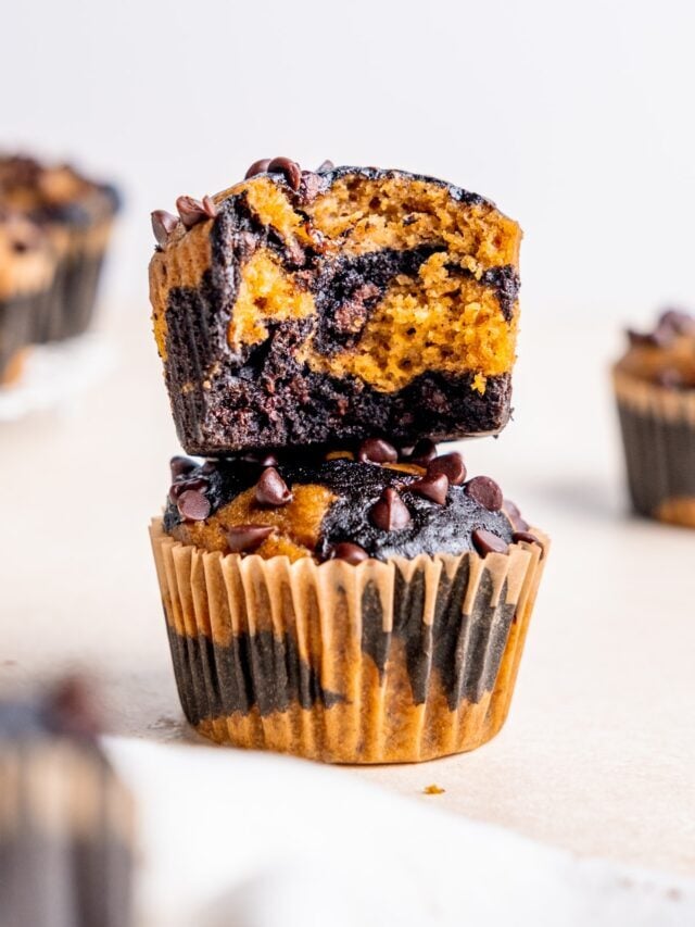 Chocolate and Pumpkin Muffins