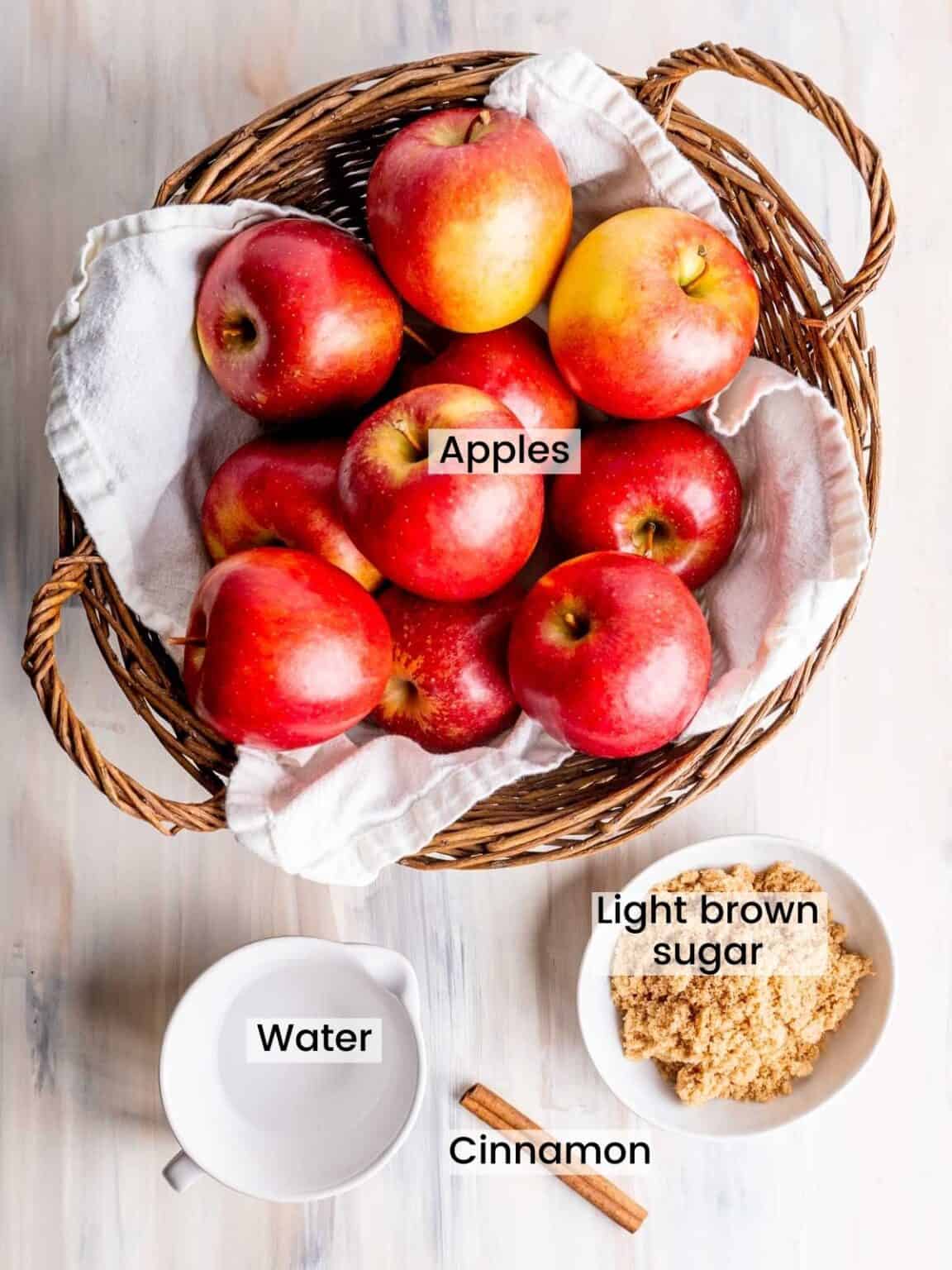 Homemade Chunky Applesauce Broken Oven Baking