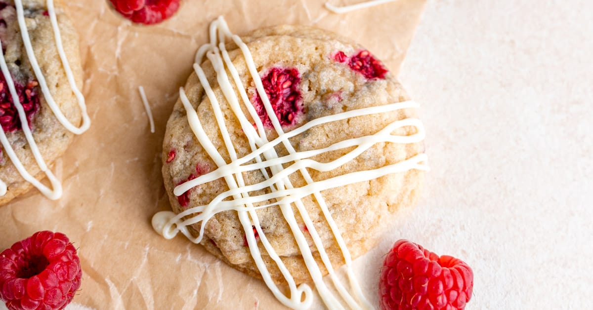 The Best Cheesecake Stuffed Raspberry Cookies – Broken Oven Baking