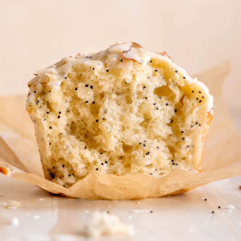 BakeryStyle Almond Poppy Seed Muffins Broken Oven Baking