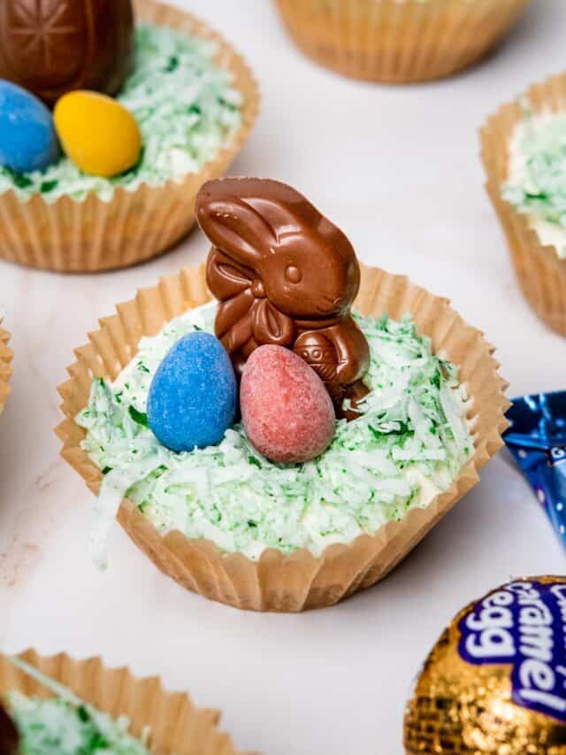 Easter Cheesecake Bites (No Bake)