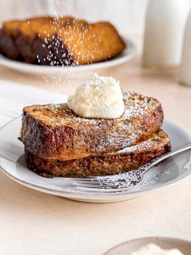 Carrot Cake French Toast for Brunch