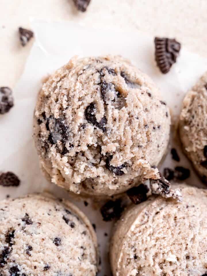 Cookie Monster Edible Cookie Dough Broken Oven Baking