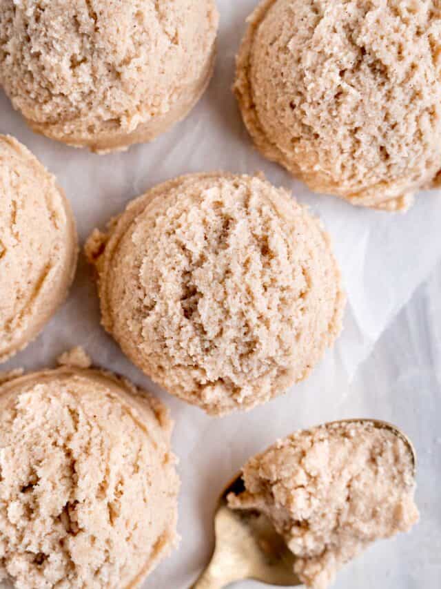 Edible Snickerdoodle Cookie Dough Broken Oven Baking