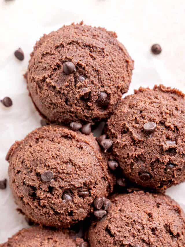 Double Chocolate Edible Cookie Dough Broken Oven Baking