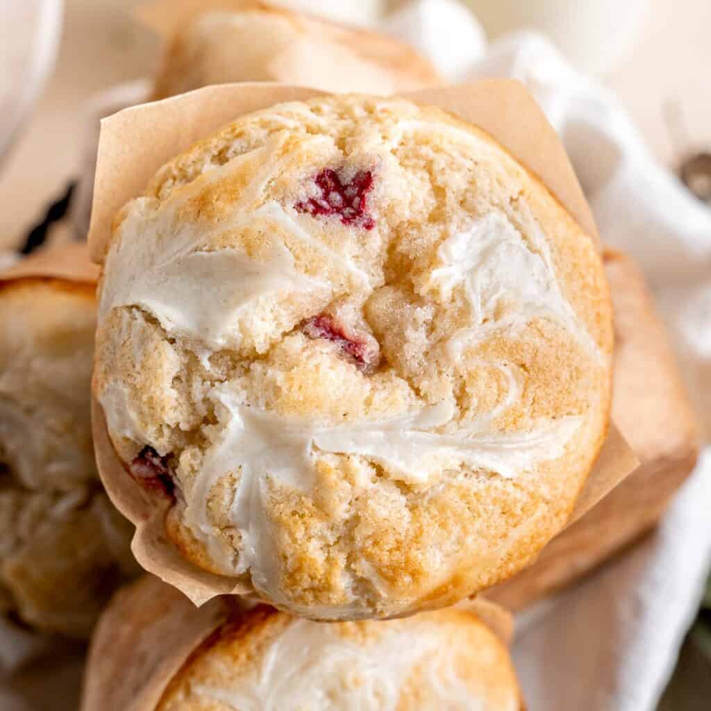 Strawberry Cream Cheese Muffins Broken Oven Baking