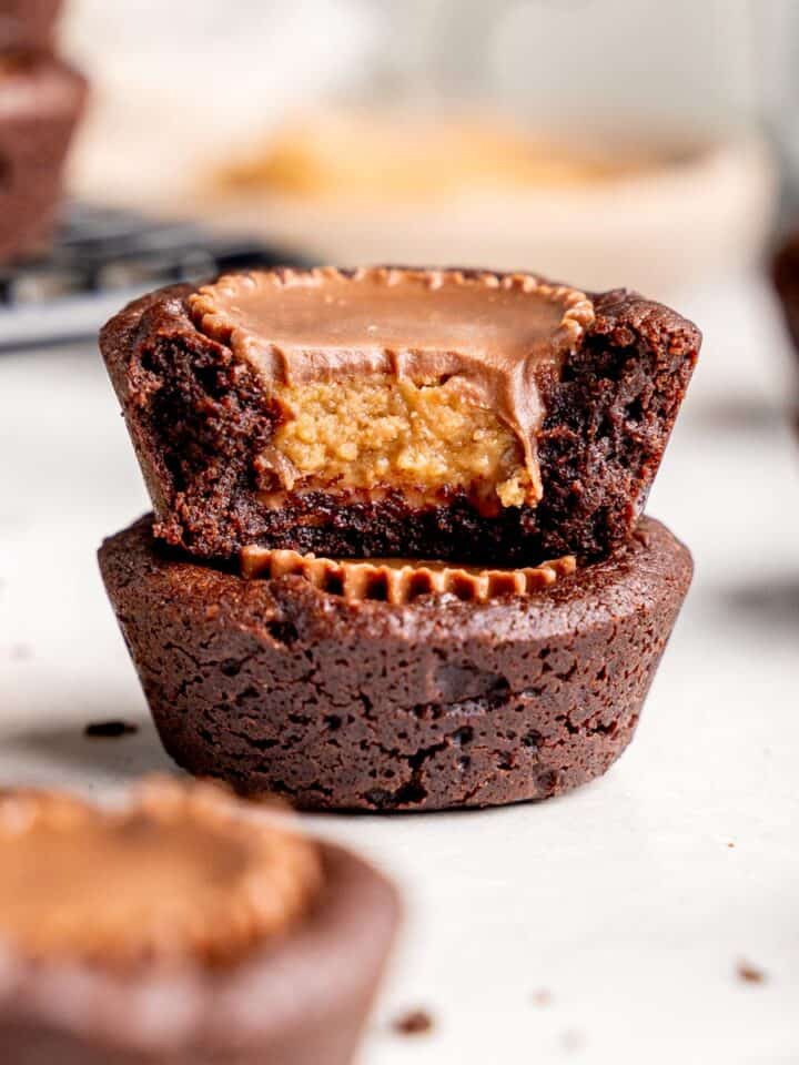 Fudgy Mini Brownie Bites Broken Oven Baking