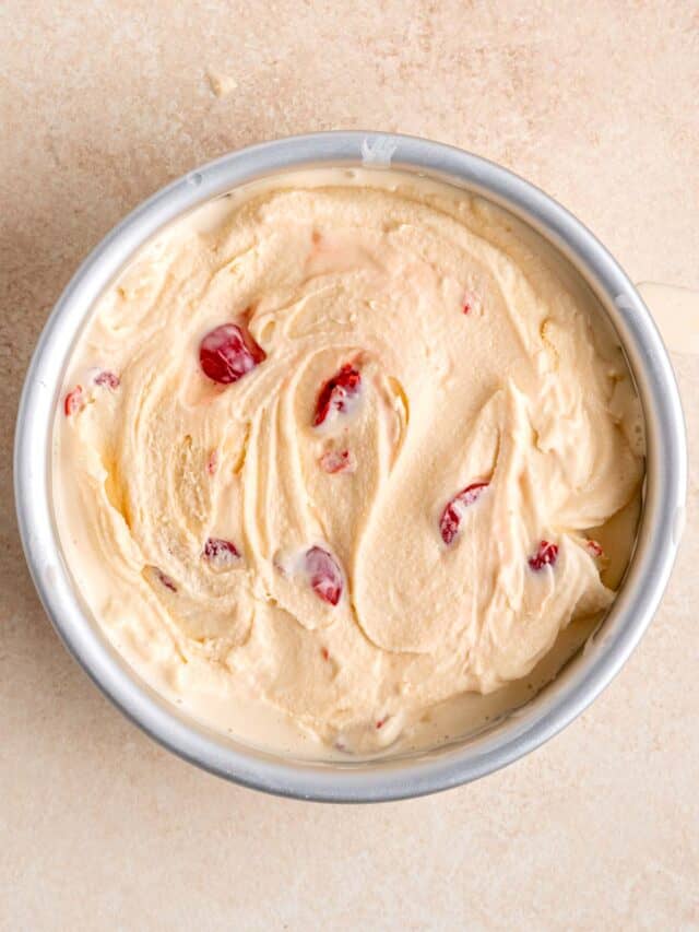 Cherry Amaretto Ice Cream Broken Oven Baking
