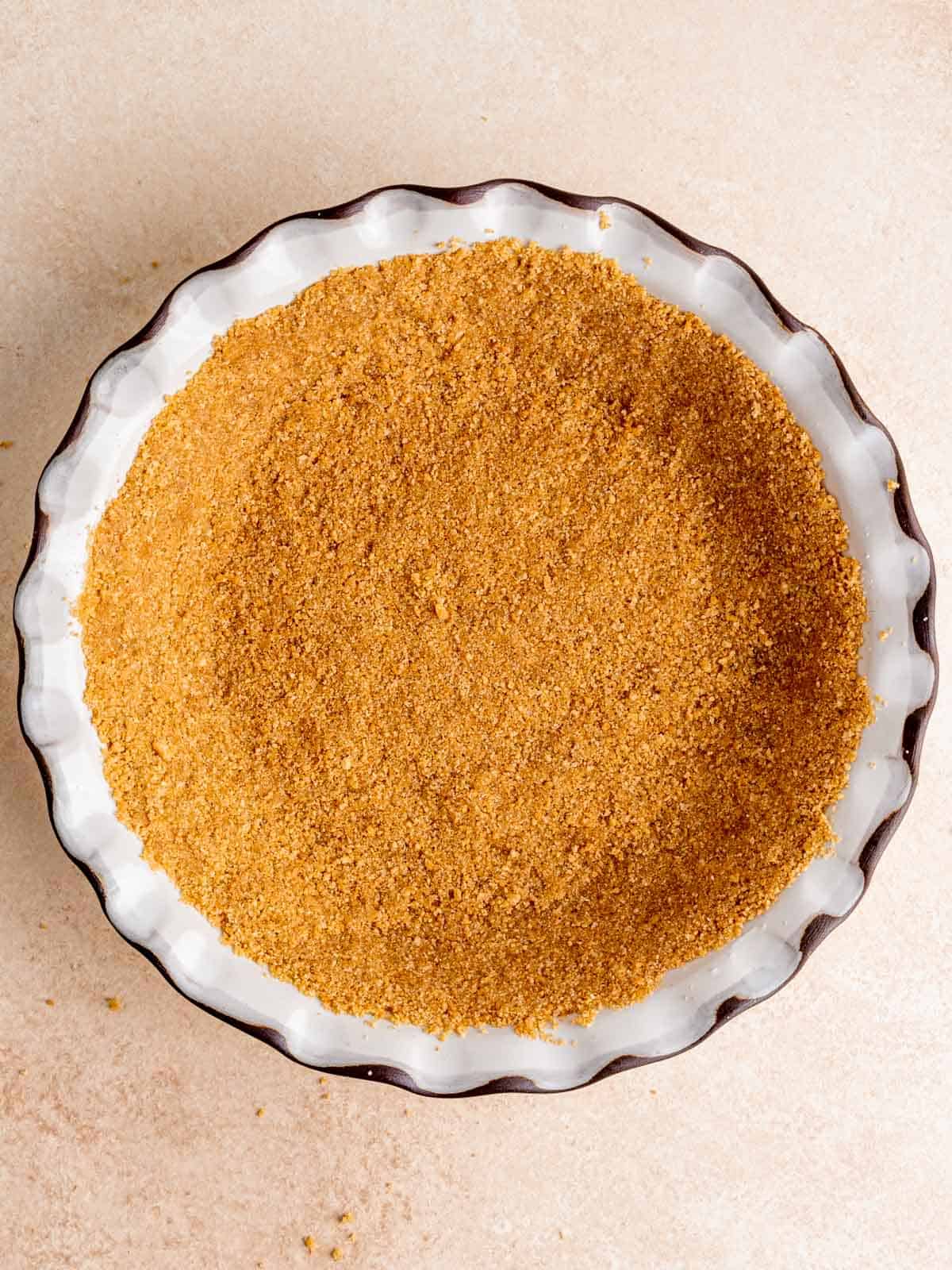 3-Ingredient Graham Cracker Pie Crust Recipe – Broken Oven Baking