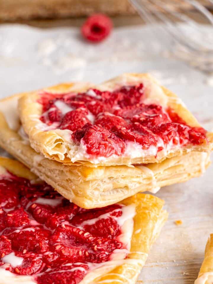 Easy Raspberry Cream Cheese Danish Recipe Broken Oven Baking