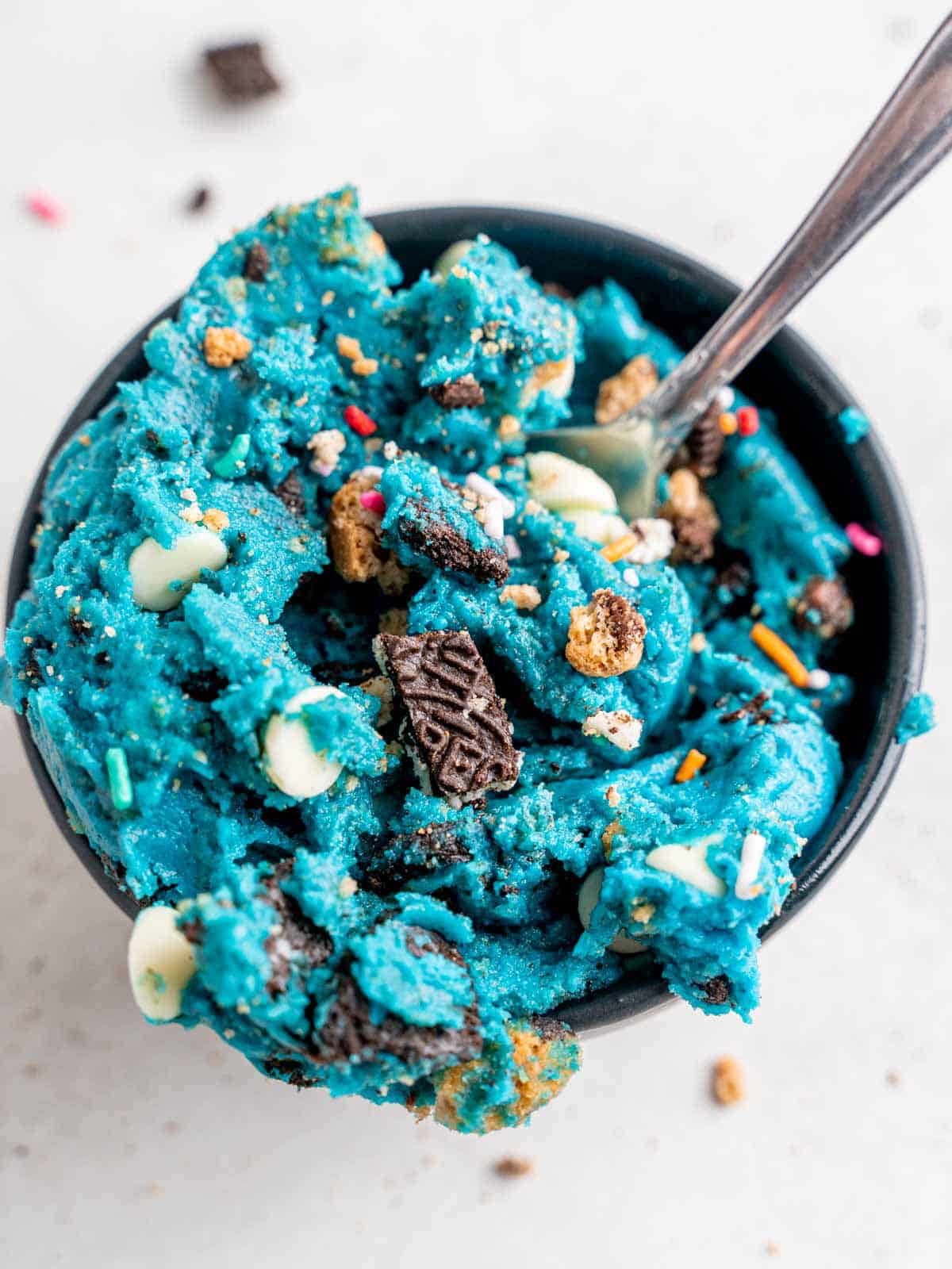 Edible Cookie Monster Cookie Dough - Food Dolls