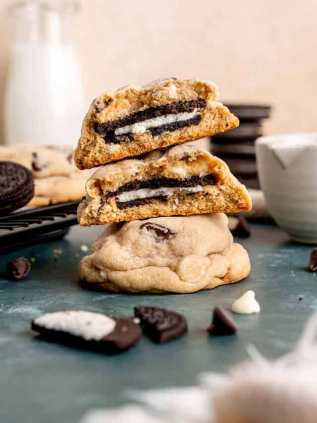 How to Make Oreo Stuffed Cookies