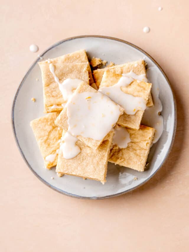 Easy Iced Lemon Cookie Bars