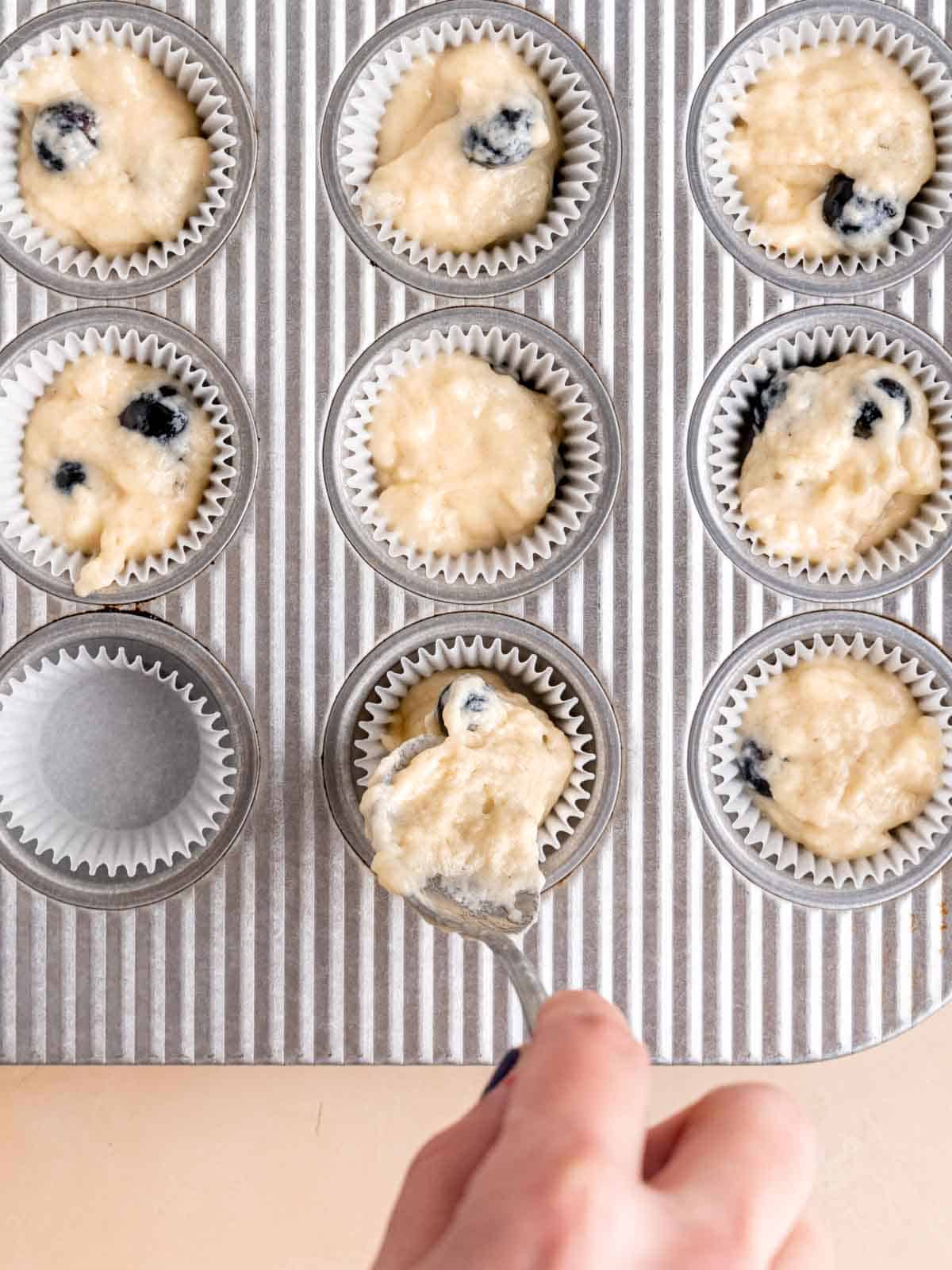 Mini Blueberry Muffins - The Short Order Cook