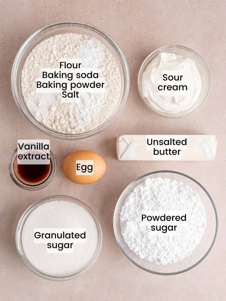 Soft and Easy Sour Cream Cookies with Frosting Broken Oven Baking