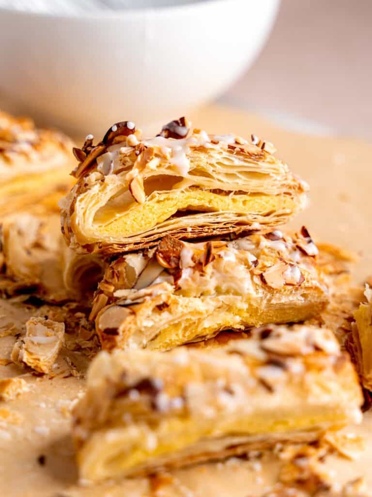 Easy Braided Almond Danish Pastry – Broken Oven Baking