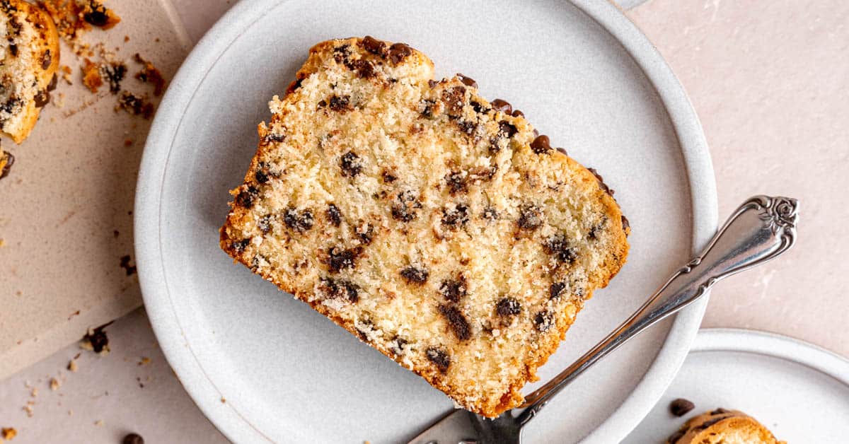 Chocolate Chip Loaf Cake Broken Oven Baking