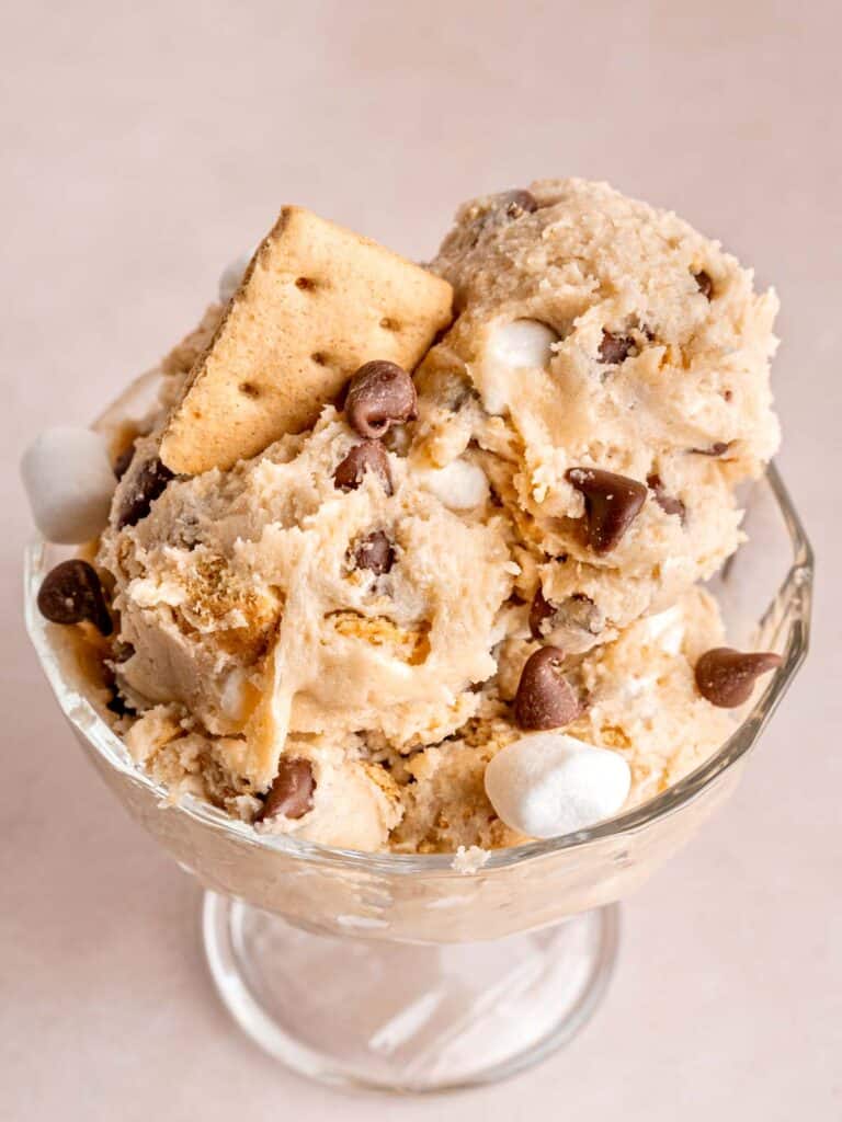 S'mores Edible Cookie Dough Recipe Broken Oven Baking